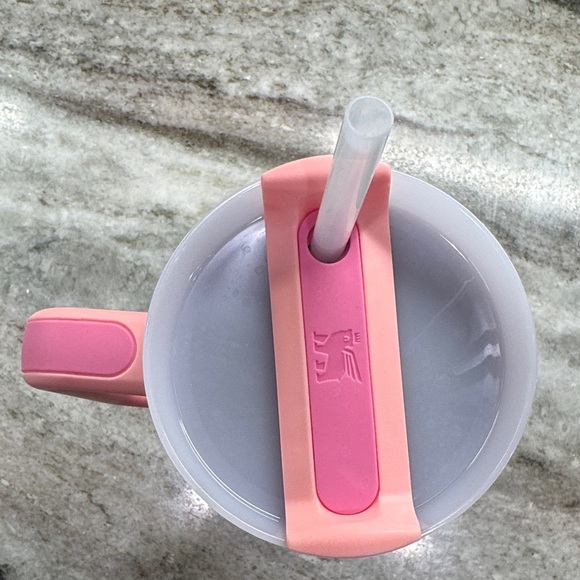 Stanley Pink Tumbler with Floral Design - Picture 4 of 4